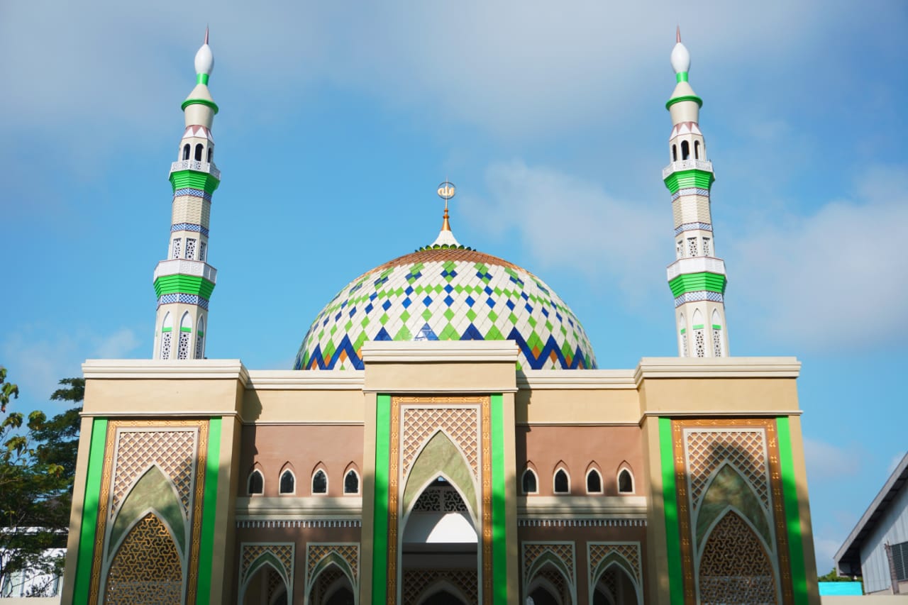 Pembangunan Total Masjid Al Aman - Komplek Pakri - Palembang