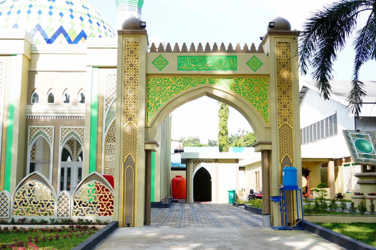 Pembangunan Total Masjid Al Aman - Komplek Pakri - Palembang
